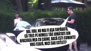 ”Nora” ROVANEI PLUMB l-a ”terorizat” pe BOZO în parcare!