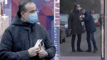 Șerban Pavlu a ieșit din Umbre! Cunoscutul actor român a apărut în cartierul Primăverii și a fost nedezlipit de cărțile sale.