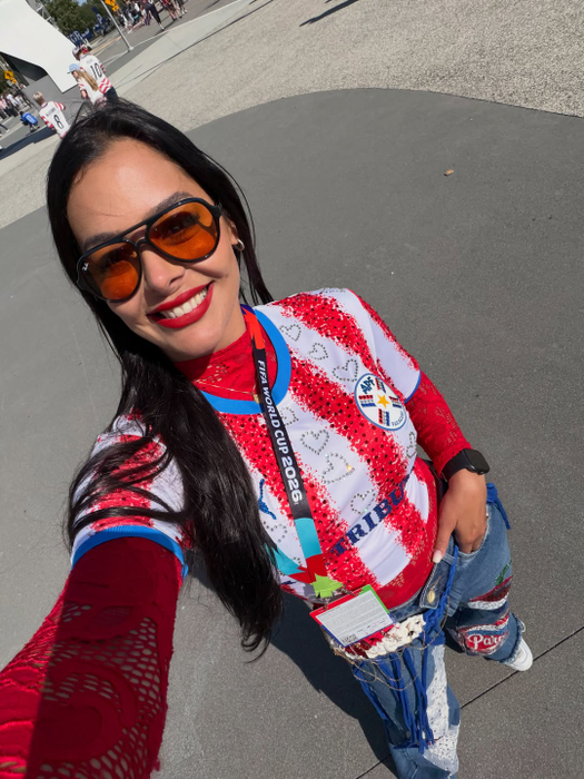 Ce face acum Larissa Riquelme, tânăra virală de la Campionatului Mondial din 2010. Sursa foto: Instagram