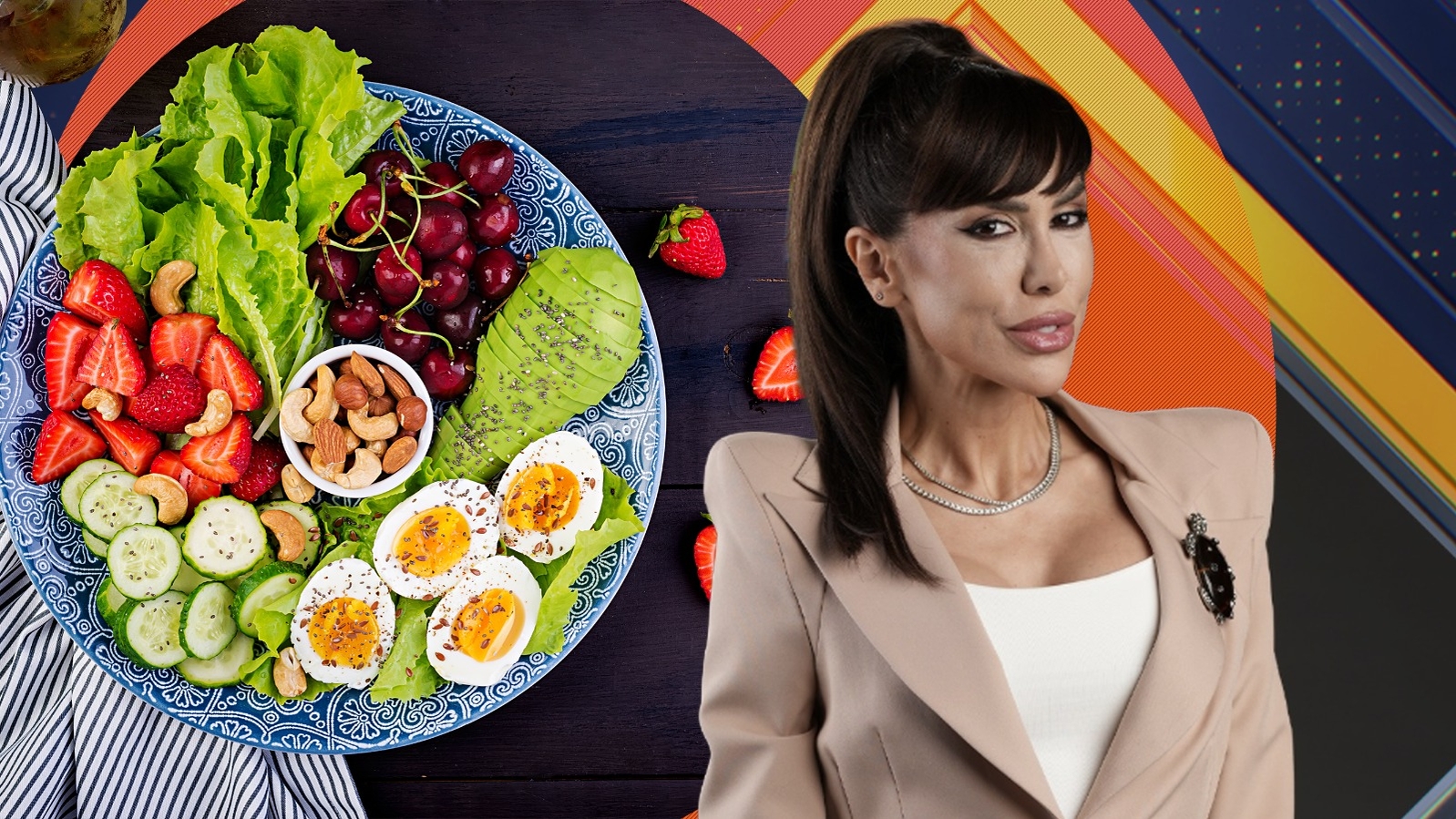 Dieta lui Denise Rifai. Alimentele la care a renunțat prezentatoarea de la Antena 1