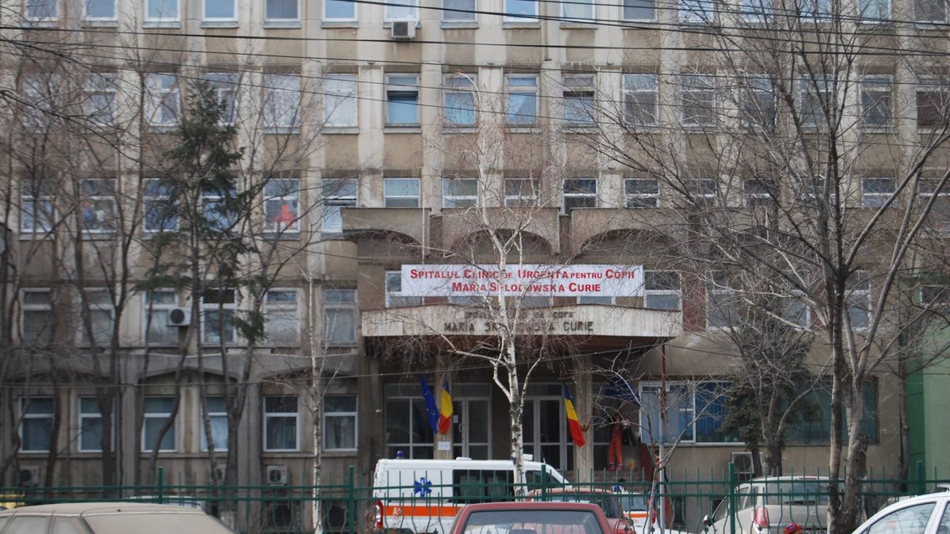 Incendiu la Spitalul “Marie Curie” din București. Pompierii au intervenit de urgență
