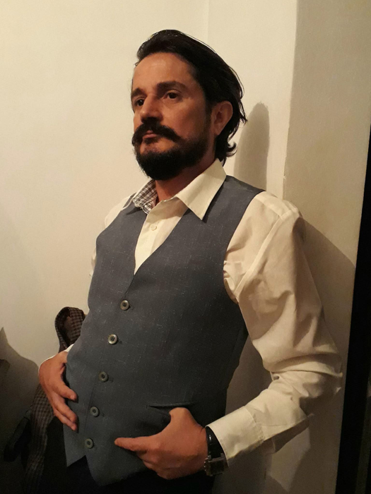 Iulian Ilinca, actorul care l-a interpretat pe Frankfurt din ”Vacanța mare”/ sursă foto: Facebook