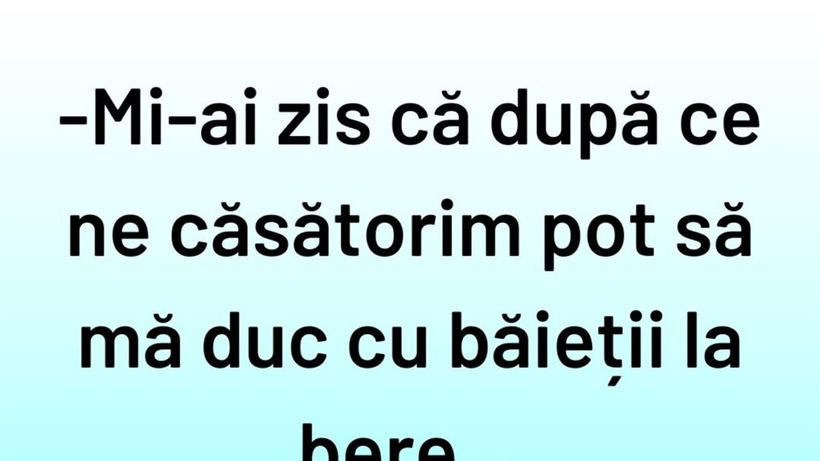 BANCUL ZILEI | Promisiuni conjugale