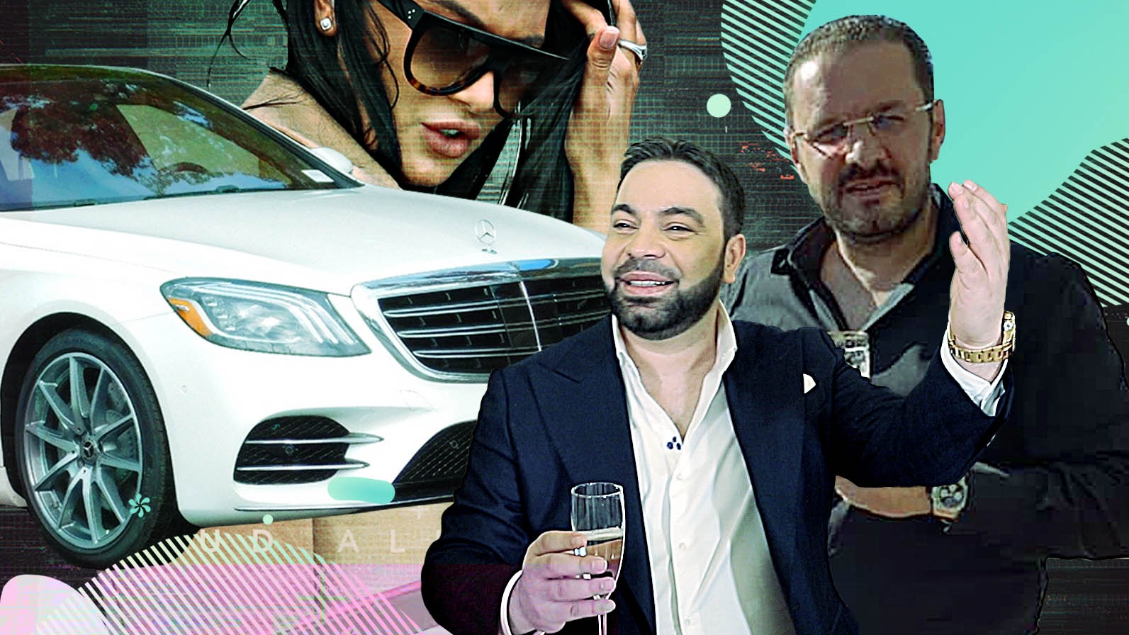 Cadoul fabulos al milionarului Birlic: un Mercedes S pentru nevasta lui Florin Salam!