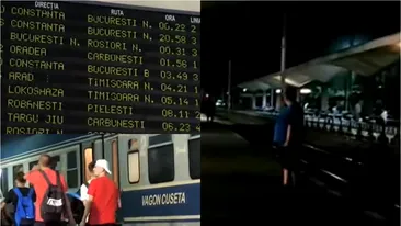 15 ore de coșmar pentru călătorii unui tren, pe ruta Mangalia - București Nord - Craiova. Pasagerii au suportat o căldură infernală