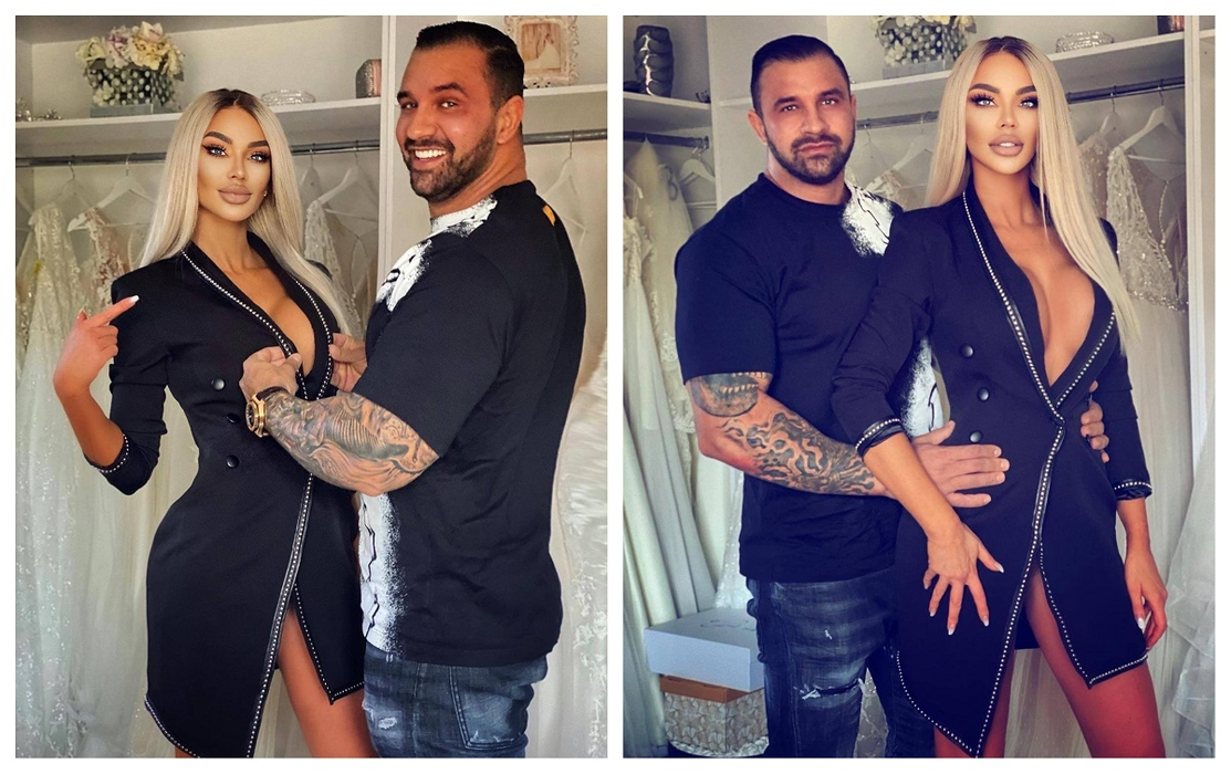 Bianca Drăgușanu, alături de Alex Bodi