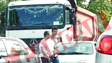 Pe Florin Bratu l-a lovit masina la genunchi