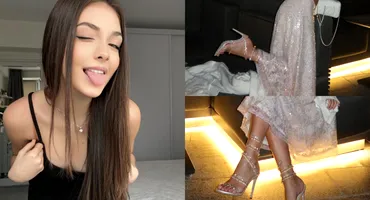 Andreea Bostănică nu se uită la bani! Câte sute de euro a dat pe sandalele ei sclipitoare