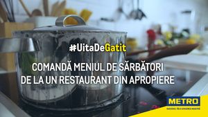 METRO România te îndeamnă să comanzi meniul de Crăciun de la restaurantele preferate