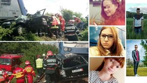 Cei patru fraţi care au murit în mod tragic în accidentul din Bistriţa, conduşi pe ultimul drum! 