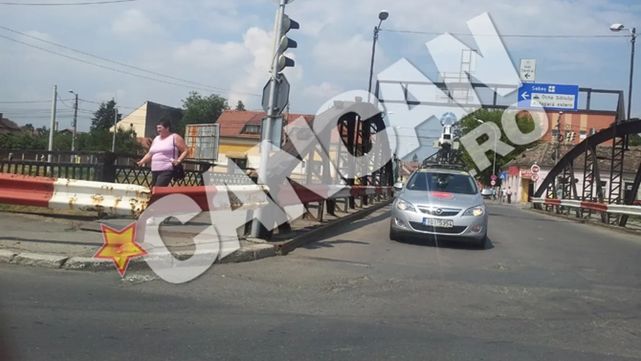 E printre primele opt orase romanesti incluse in aplicatie. Sibiul, scanat de Google Street View