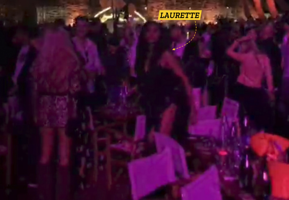 Laurette a ”sărbătorit” divorțul în avans