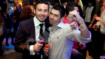 Bianca si Cristea, petrecere de fite cu sampanie si trabuc de ziua lui! VEZI imagini inedite de la marele eveniment
