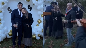 George Simion a dat petrecere mare pentru băiețelul care urmează să i se nască! Tradiții americănești pe muzică lăturească! Soția, Ilinca, a dansat de mama focului