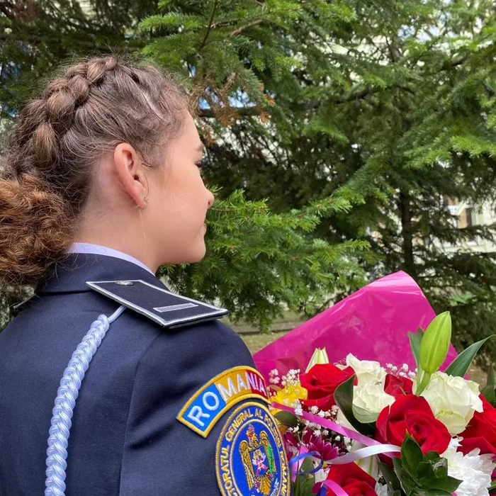 Roberta este  polițista de 21 de ani care a murit într-un accident cumplit/ Sursa foto: Facebook