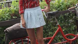 Dana Rogoz, in Ljubljana cu bicicleta! Vezi ce a mai facut in luna de miere