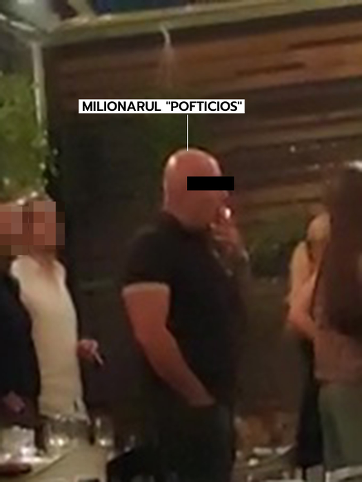 Milionarul din Cluj-Napoca, singur-cuc în local (Foto: CANCAN.RO)