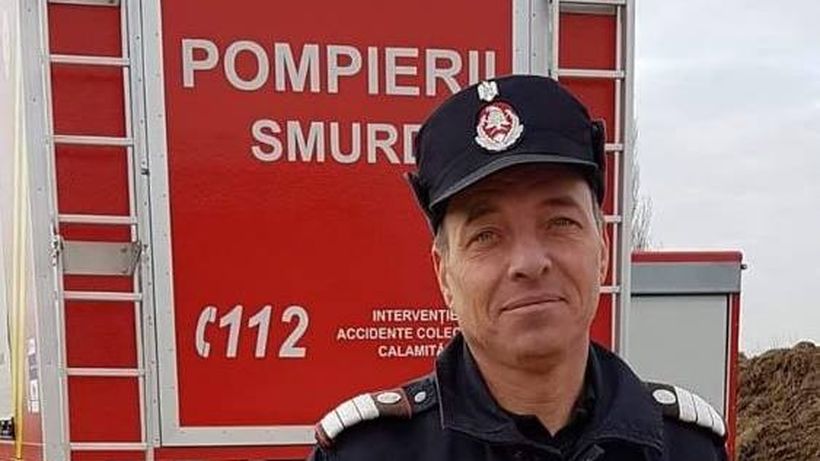 El e Marcel, tată a doi copii şi… pompier! Mesaj sfâşietor al ISU Bucureşti