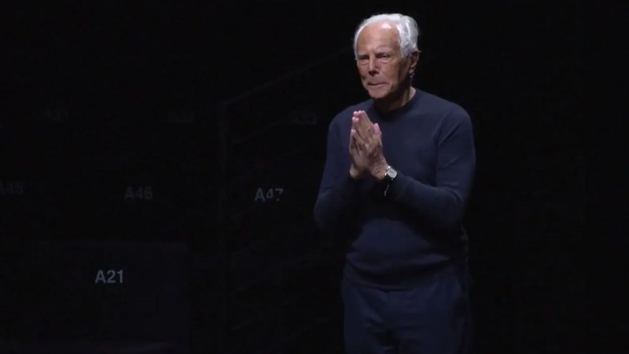 Săptămâna Modei de la Milano a fost afectată de coronavirus! Giorgio Armani, prezentare în față scaunelor goale
