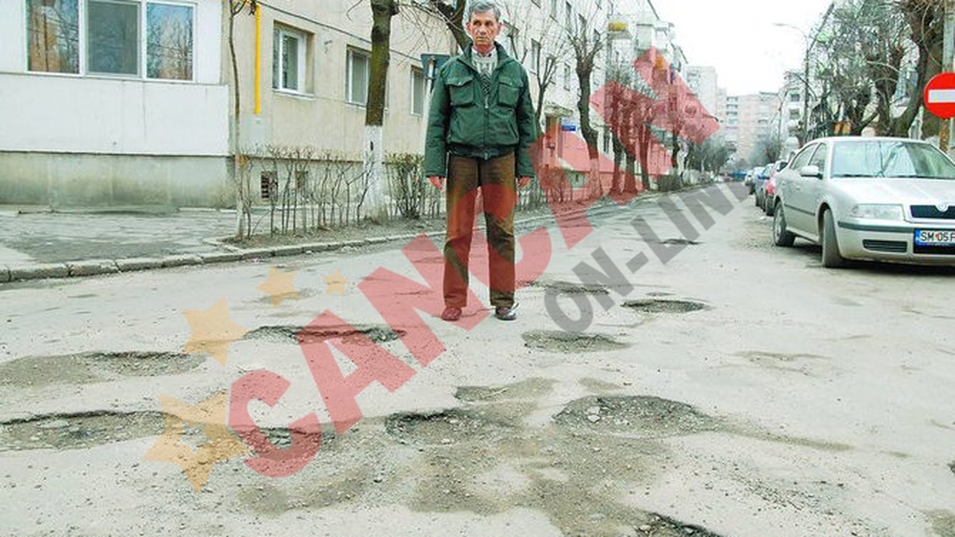 Avem gropi precum craterele de pe Luna
