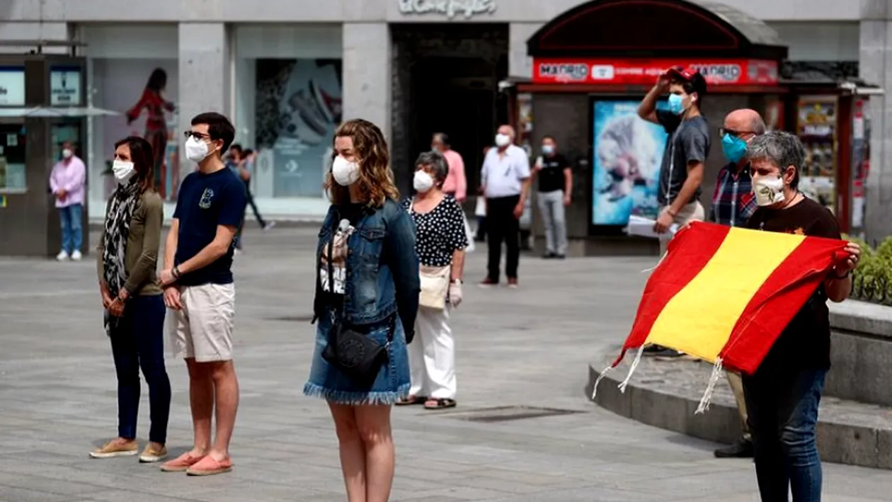 Spania a decretat zece zile de doliu național în memoria victimelor făcute de coronavirus