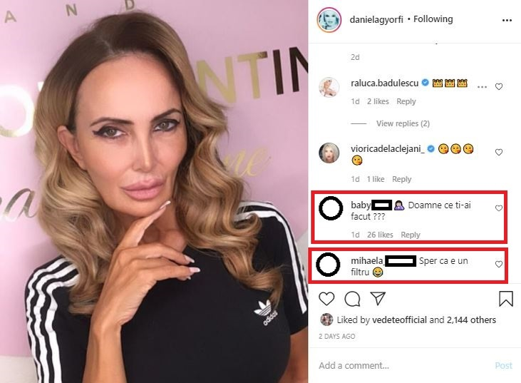 Daniela Gyrofi, criticată dur din cauza operațiilor estetice: “Arăți precum o vrăjitoare”. Cum arată în poza în care se vede cât de mult s-a schimbat | FOTO