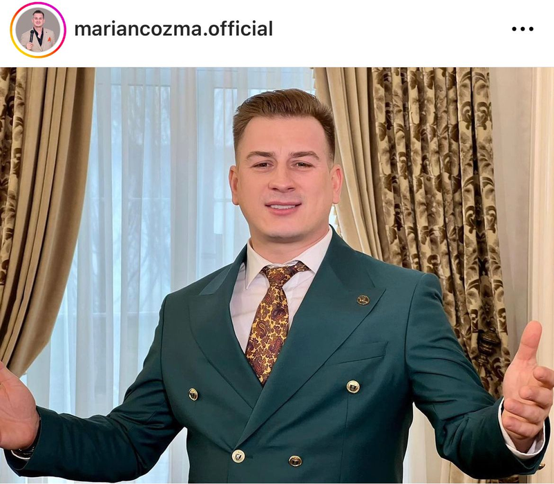 Marian Cozma nu a mai ajuns la eveniment, ci direct pe masa de operație Sursa Instagram.com