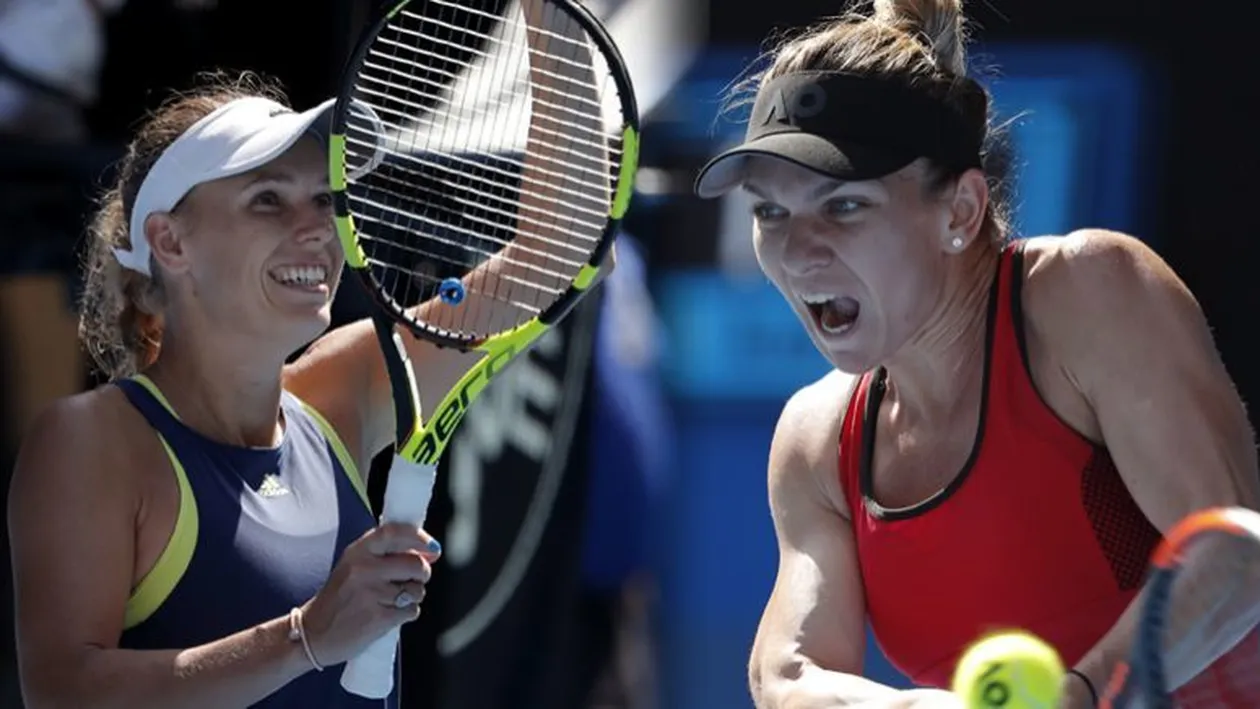 Asta e strategia lui Wozniaki! Australienii au făcut analiza: ”Halep nu se va autodistruge!”
