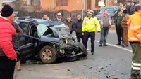 Accident cumplit la Curtea de Argeș. Doi morți și trei persoane rănite