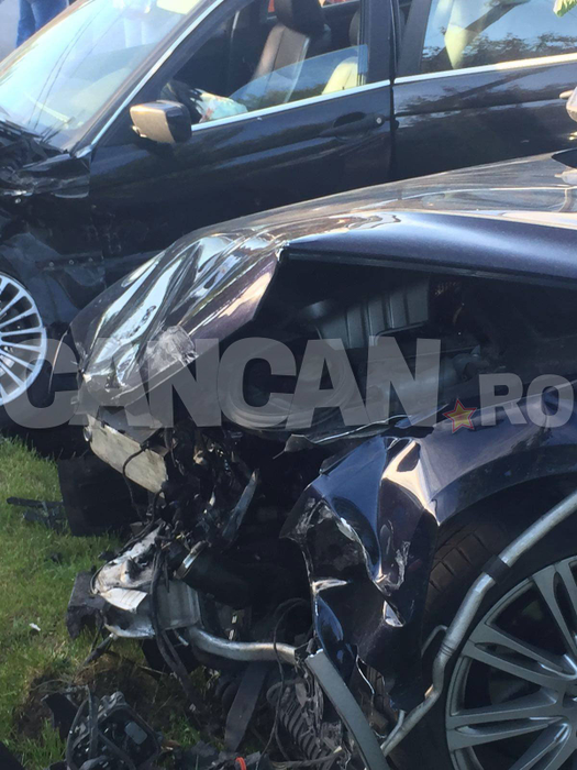Cristina Spătar a făcut accident de circulaţie! Imagini EXCLUSIVE CANCAN.ro!