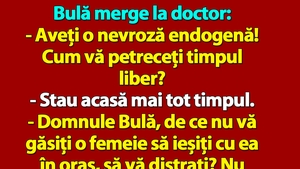 BANC | Bulă merge la doctor: "Aveți o nevroză endogenă!"