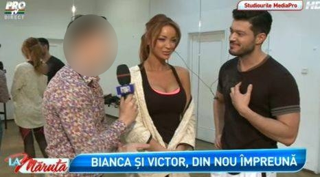 Intervievându-i pe Bianca Drăguşanu şi Victor Slav