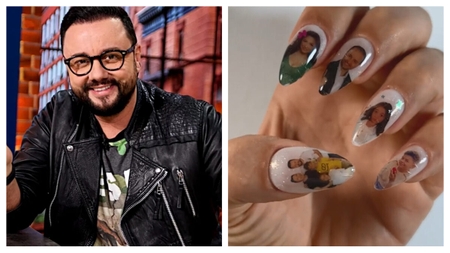 Cătălin Măruţă, iritat de un set de unghii false cu familia sa devenite virale pe TikTok. Prezentatorul a sunat-o pe creatoare să o apostrofeze