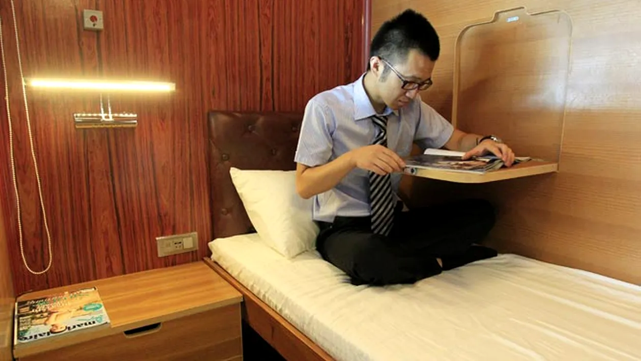 Confort neasteptat pe un aeroport din China: cusete de dormit pentru calatori