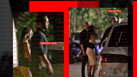S-a combinat cu o "păpușică"! Tristan Tate a uitat de coșmarul trăit în arest și se bucură din plin de gustul libertății