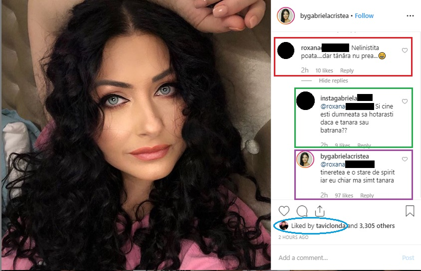 Gabriela Cristea i-a răspuns unei femei care i-a spus că e bătrână. Mesajul prezentatoarei i-a inspirat pe mulți internauți