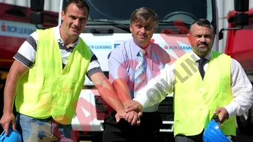 Ionut Iftimoaie ajuta victimele inundatiilor cu utilaje de mare tonaj