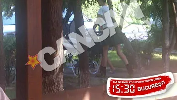 Anca Serea se bucura de ultimele zile de vara! Si-a scos cei trei copii la plimbare si la masa!