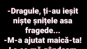 Bancul începutului de săptămână | Secretul celor mai fragede șnițele