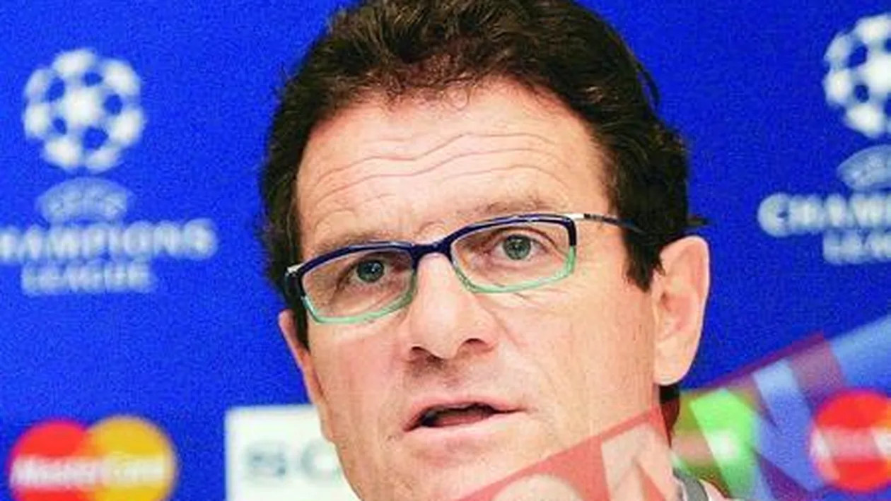 Capello vrea sa-i duca pe englezi in Africa de Sud