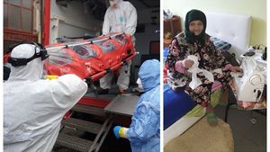 Imaginea care nu mai are nevoie de cuvinte. La 83 de ani, o bătrână coase măști pentru a le dărui celor care au nevoie