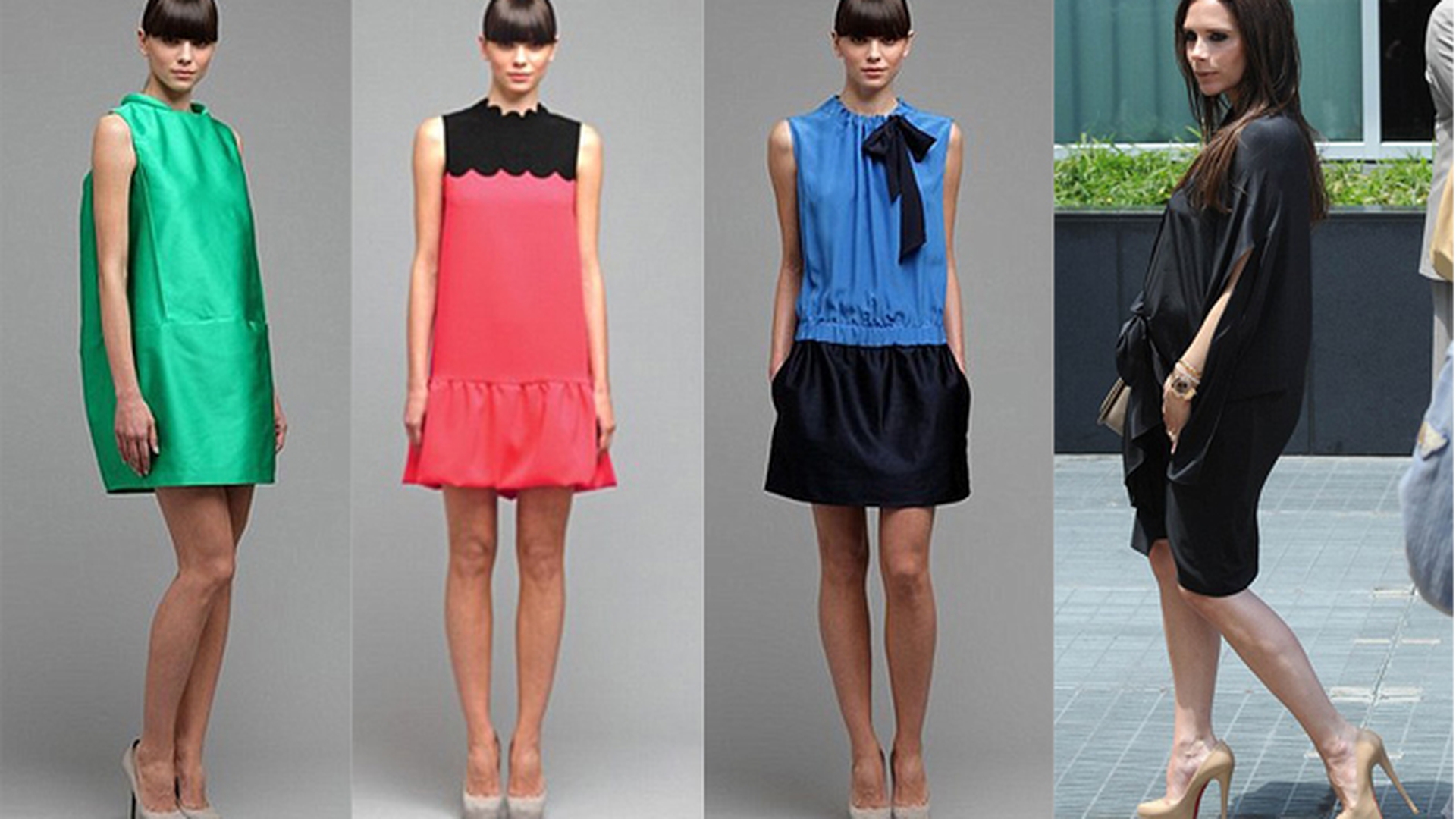 Vrei o rochie Victoria Beckham? VEZI aici cat trebuie sa scoti din buzunar