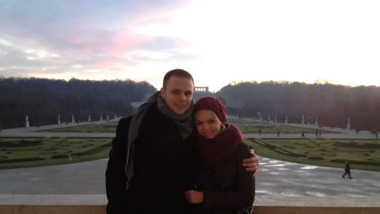 Lavinia Petrea si Paul Angelescu au petrecut in Viena, de Revelion