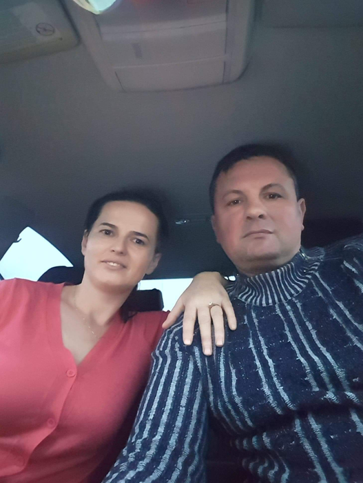 În momentul tragediei, Maria Godja se afla pe scaunul din dreapta al TIR-ului foto: Facebook