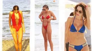 TOP 30 cameltoe - Vedetele din România fotografiate cu bikini mult prea mulați. Atât de mulați, că s-a văzut tot. În cazul unora, chiar tot