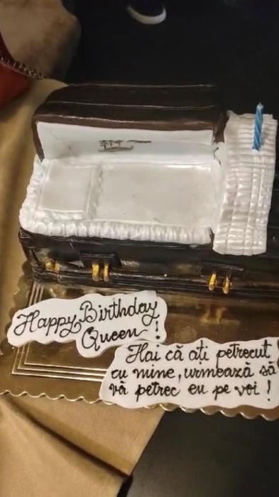 Ce tort a avut Gabriela Lucuțar de ziua ei. Sursa foto: social media
