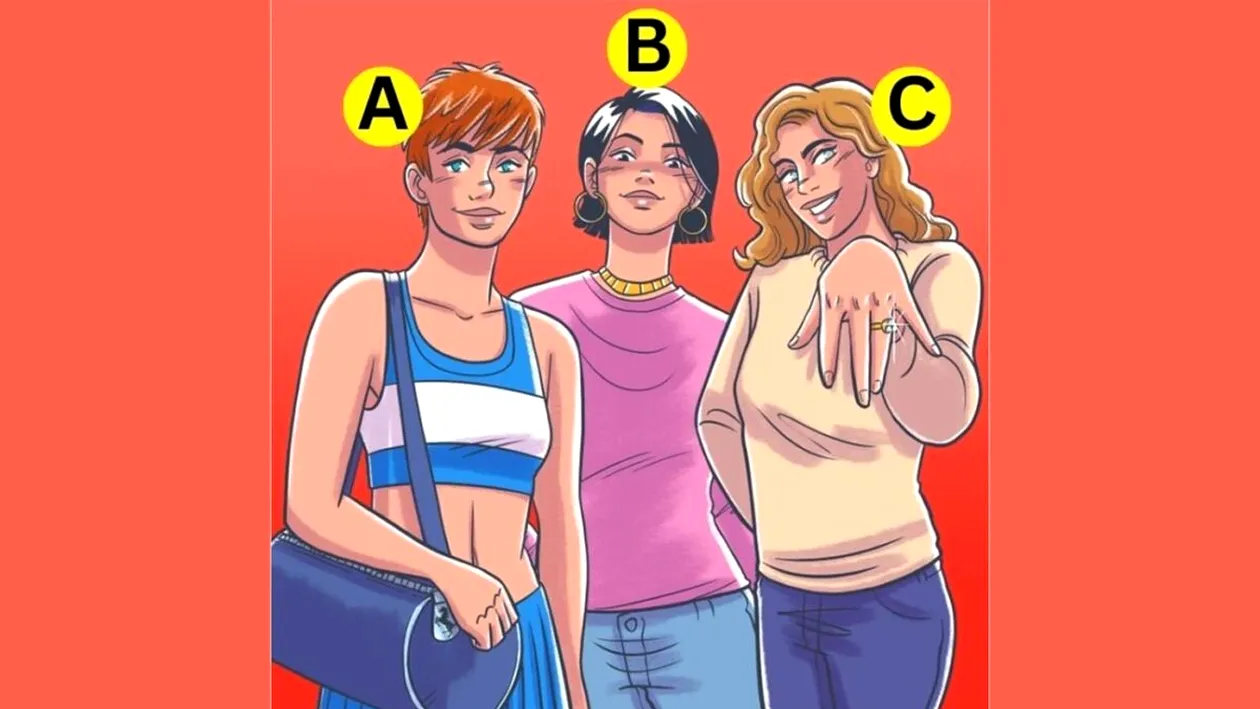 Test IQ exclusiv pentru genii | Care dintre cele 3 femei din imagine este cea mai bogată?