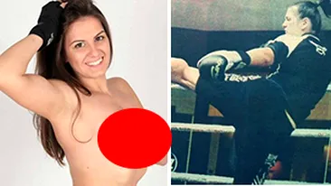 Imagini NUD cu Xena de Romania! Din ringul MMA, a ajuns sa pozeze GOALA