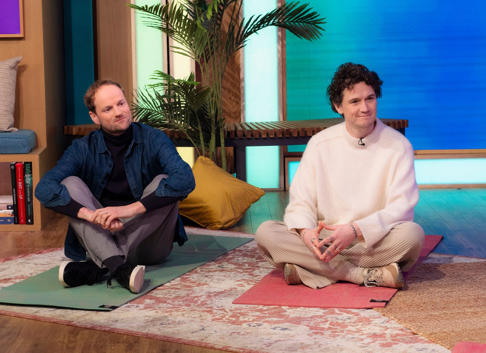 Jonny Randall si Fiongal Greenlaw-Meek la emisiunea TV "This Morning", Londra, Marea Britanie. 13 ianuarie 2025. Foto: Profimedia