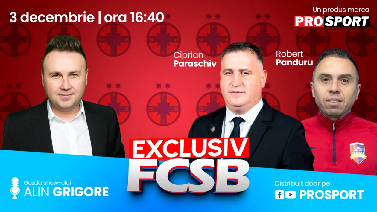 EXCLUSIV FCSB, azi de la 16:40. Probleme cu ultimul transfer reușit de Gigi Becali: nu va putea juca în acest an pentru campioana României. Analizăm cu Ciprian Paraschiv